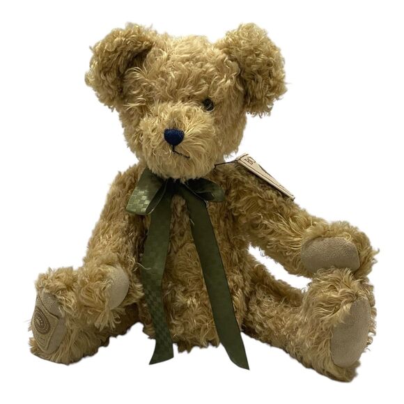 Boyd’s Bear Alexander Bareington Headbean Collection Brown 14 Inch X 6 Inch 2004 - Picture 1 of 13